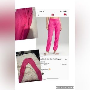 Brand new (without tags) size 14 Lululemon studio pants!